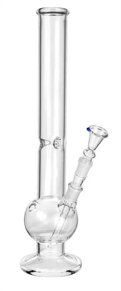 Glas-Bong "Bubble Straight Ice" ca. 46cm